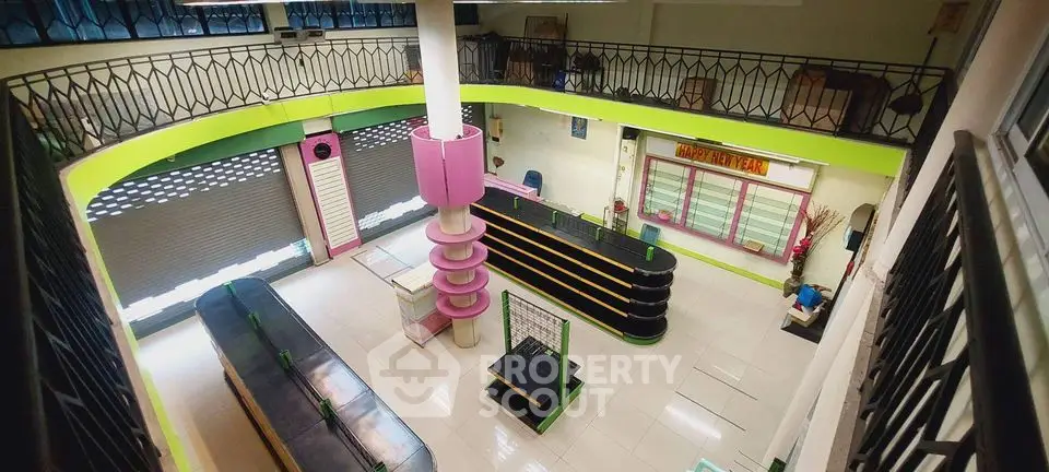 Spacious commercial property with unique interior design and ample natural light