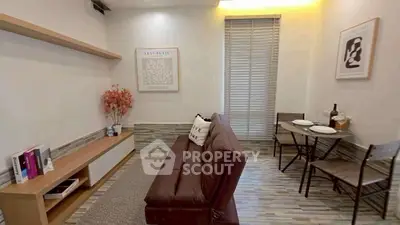 Chic modern living room with stylish decor and cozy seating area, perfect for relaxation and entertaining.