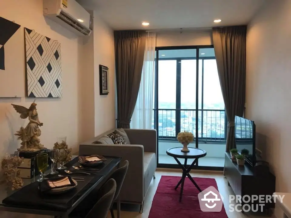 Fully Furnished 1 Bedroom Condo at Ideo Sathorn Tha Phra-1