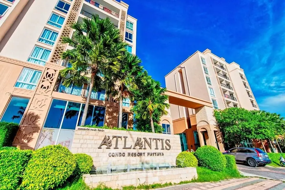 Luxurious Atlantis Condo Resort Pattaya with lush greenery and modern architecture.