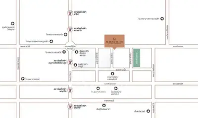 Map showing location of Maestro 07 with nearby amenities and streets.