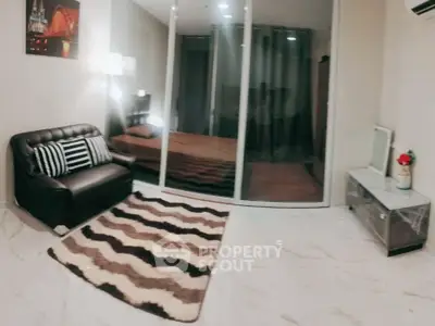 Modern living room with stylish decor and cozy ambiance