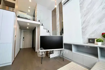 Modern loft apartment with sleek design and open layout