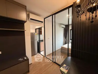 Modern apartment interior with open layout and stylish decor