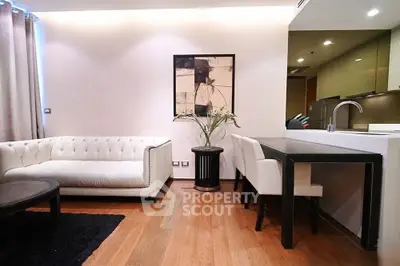 Modern living room with stylish decor and elegant furniture