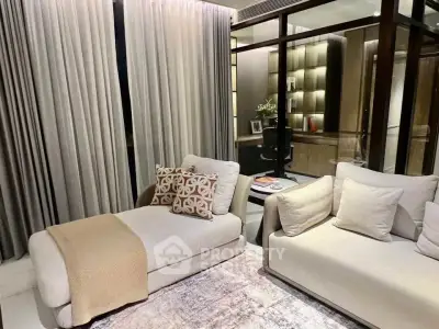 Luxurious living room with elegant decor and cozy seating area, perfect for relaxation and entertaining.