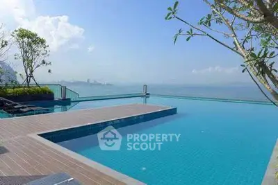 Stunning infinity pool with breathtaking ocean view, perfect for luxury living.