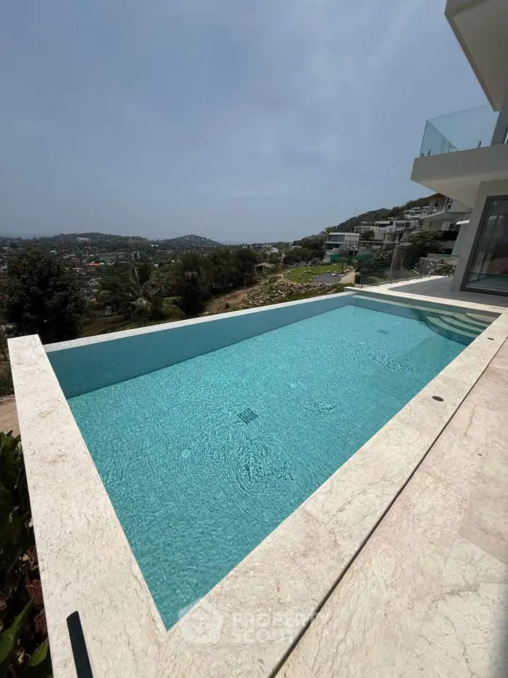 Luxurious modern villa with private infinity pool and stunning panoramic views.