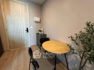 Cozy study nook with modern furniture and stylish decor