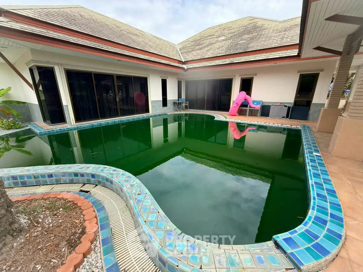 Spacious villa with private pool and modern architecture, perfect for luxury living.