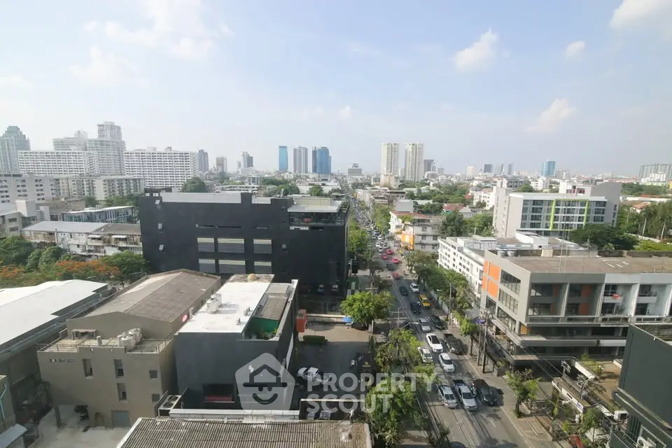 Stunning cityscape view showcasing urban architecture and skyline