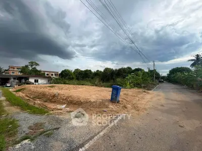 Vacant land plot with potential for development in a serene neighborhood.