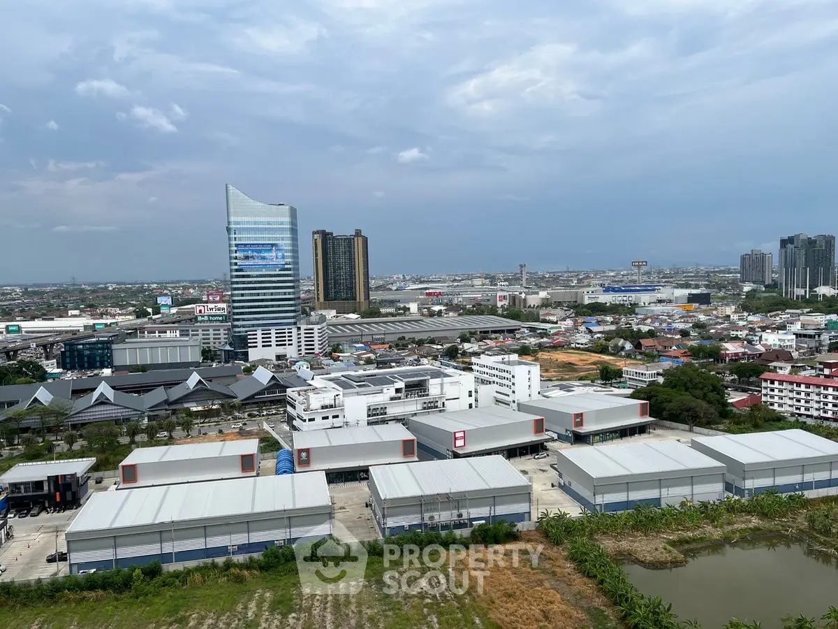 Stunning cityscape view showcasing modern architecture and urban development.