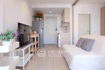Modern studio apartment with open layout and stylish decor