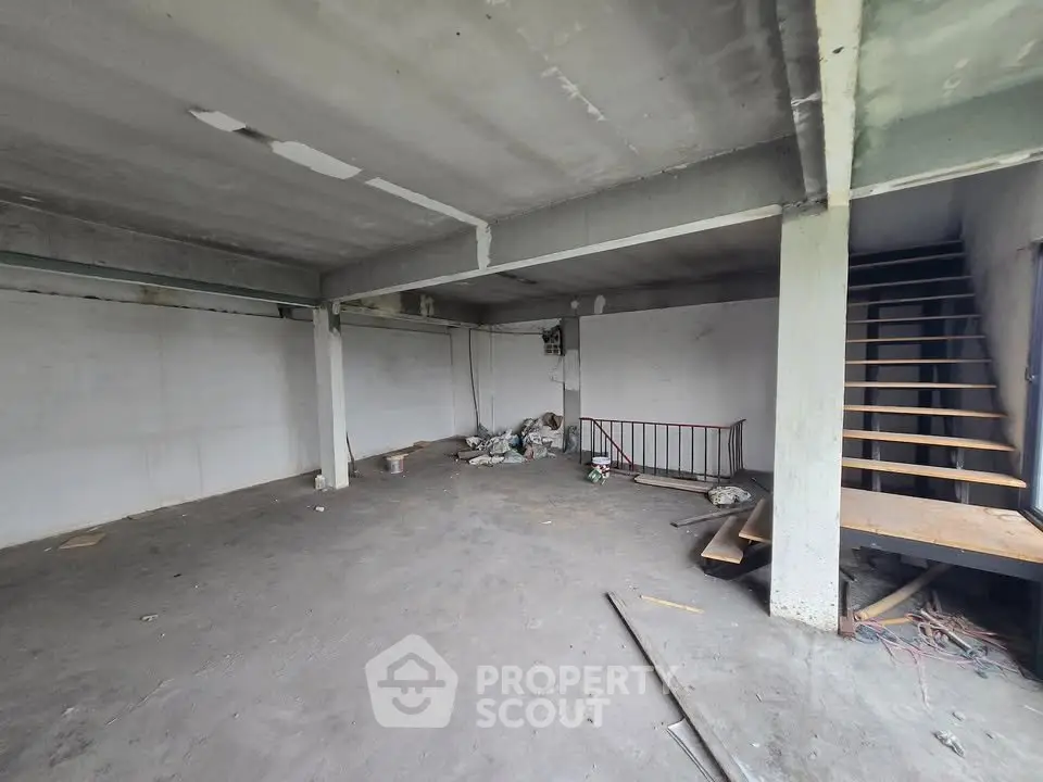 Spacious unfinished basement with potential for customization