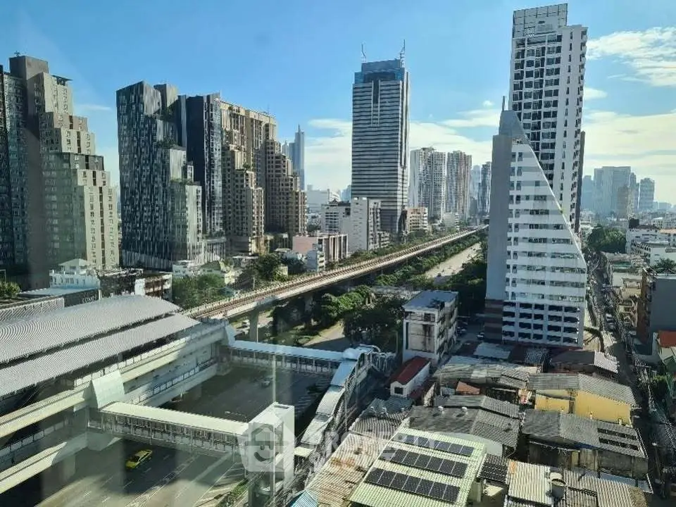 Stunning cityscape view showcasing modern high-rise buildings and urban skyline, perfect for real estate investment.