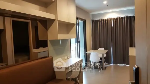 Modern apartment interior with stylish furniture and natural lighting