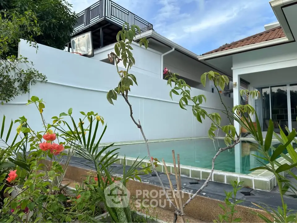 Charming villa with private pool and lush garden, perfect for relaxation and entertaining.