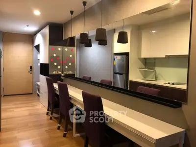 Fully Furnished 1 Bedroom Condo at The Breeze Narathiwas-2