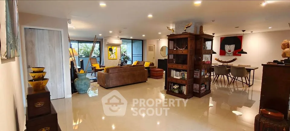 Spacious and stylish living room with modern decor and open layout, perfect for entertaining.