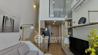 Modern loft apartment with stylish interior, featuring open layout and elegant decor, perfect for urban living.