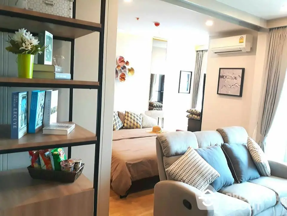 Fully Furnished 1 Bedroom Condo at Q Chidlom Petchaburi-1