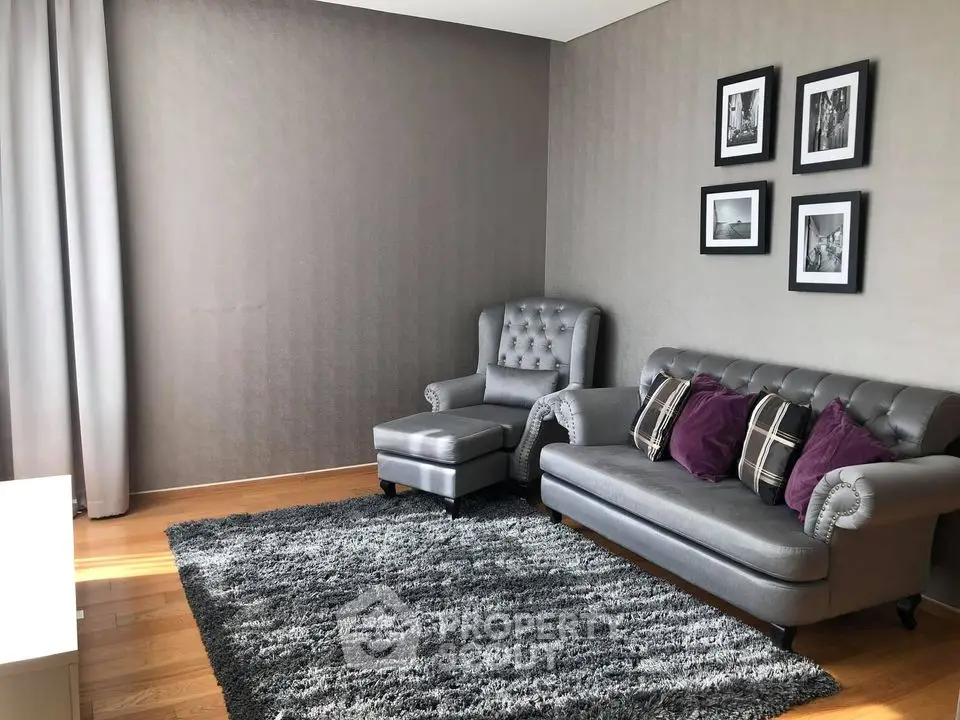 Fully Furnished 1 Bedroom Condo at The Breeze Narathiwas-1