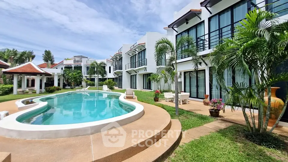 Luxurious villa with private pool and lush garden, perfect for serene living and entertaining.