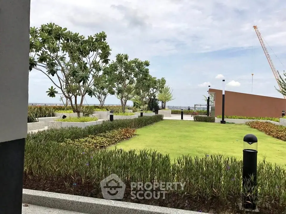 Stunning garden view with lush greenery and modern landscaping, perfect for relaxation and outdoor activities.