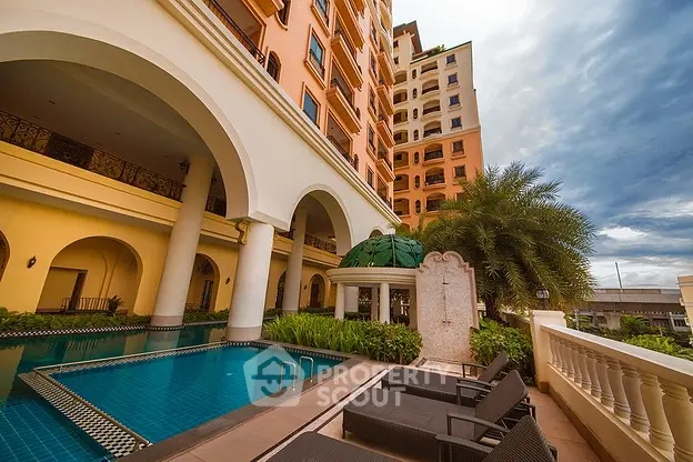 Fully Furnished 1 Bedroom Apartment at บ้านมนธิดา เซอร์วิส เรสซิเด้นท์-5