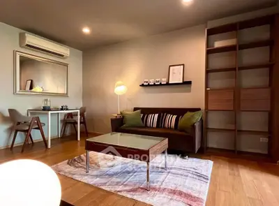 Cozy living room with modern furniture and stylish decor