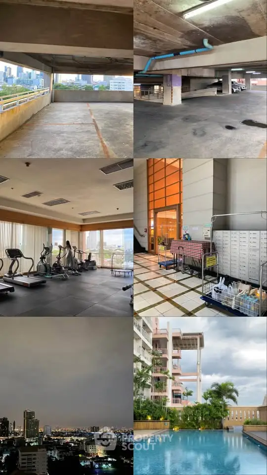 Explore this stunning property with gym, pool, and breathtaking city views, perfect for modern urban living.