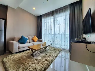 Fully Furnished 1 Bedroom Condo at Menam Residences-3
