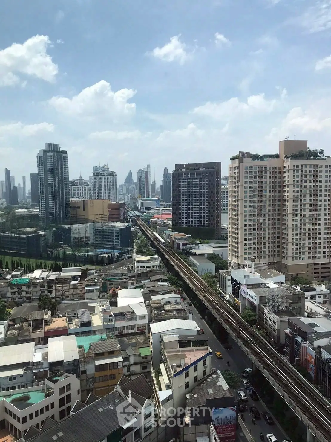 Stunning cityscape view showcasing urban skyline and modern architecture