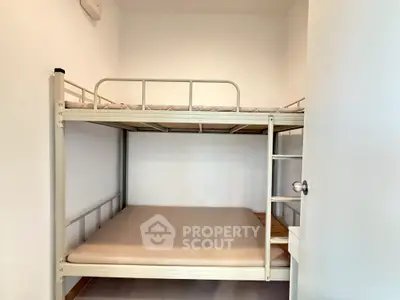 Cozy bedroom with bunk bed and minimalist design