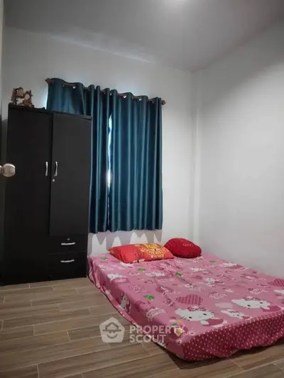 Cozy bedroom with simple decor and natural light