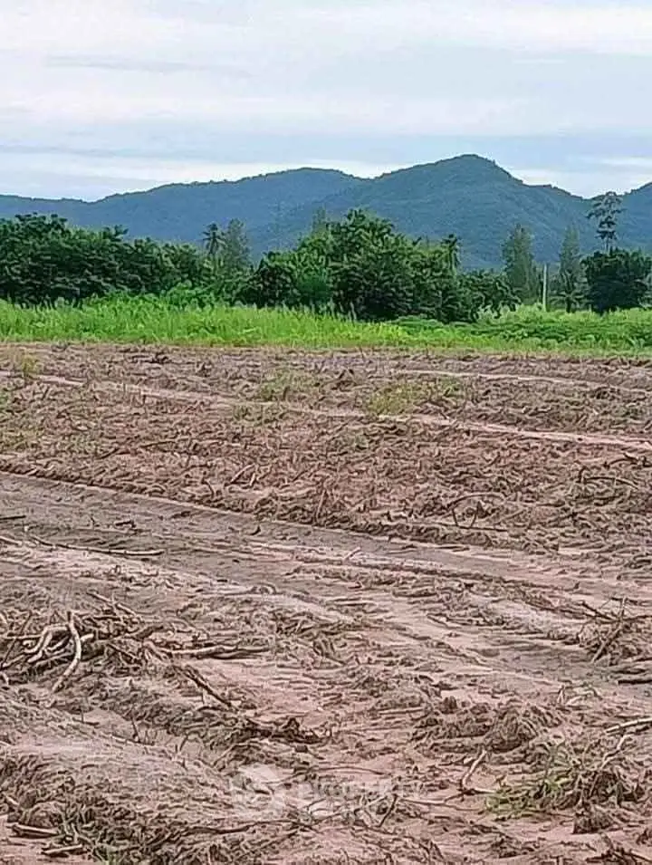 Expansive land plot with mountain views, ideal for development or agriculture.