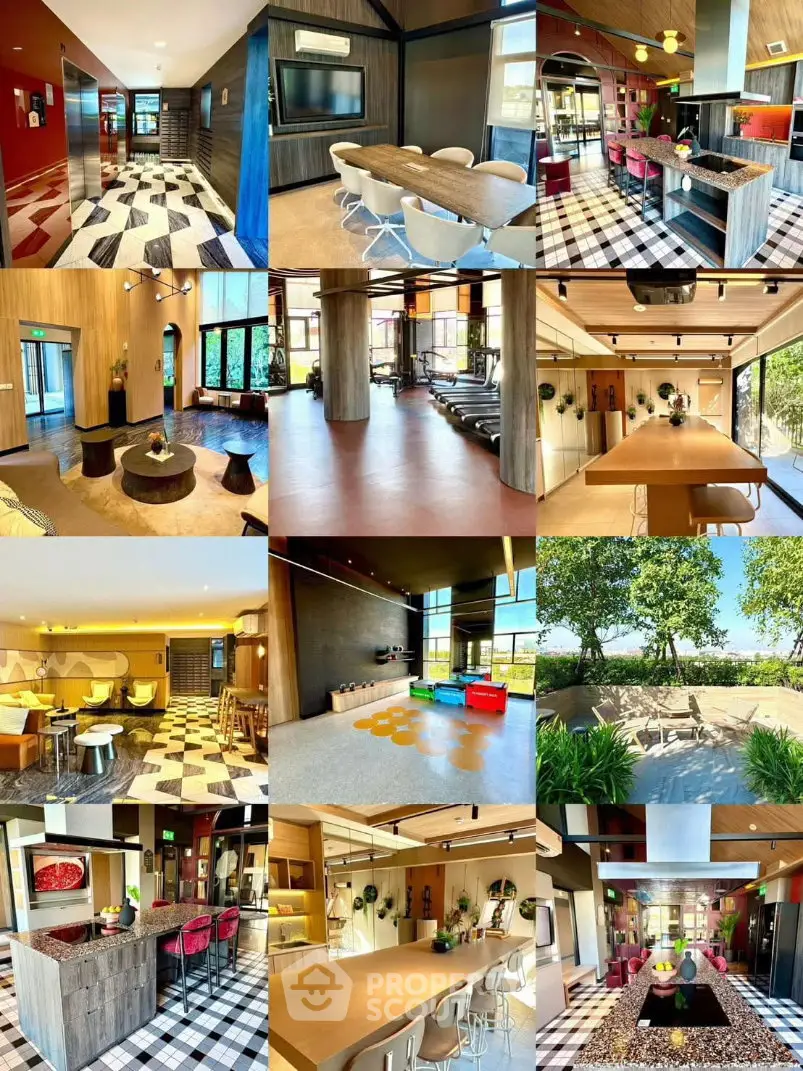 Luxurious modern interiors with stylish decor and spacious layouts, featuring open living areas and scenic outdoor views.