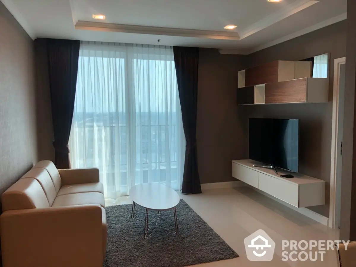 Fully Furnished 1 Bedroom Condo at The Metropolis Samrong Interchange-1