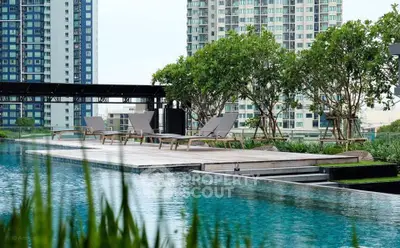 Fully Furnished 1 Bedroom Condo at The Base Park West Sukhumvit 77-4
