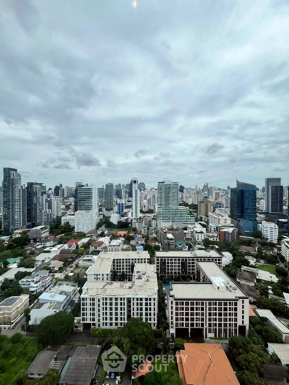 Stunning cityscape view showcasing modern skyline and urban architecture.