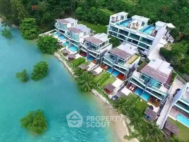 Luxurious waterfront villas with private pools and stunning ocean views.