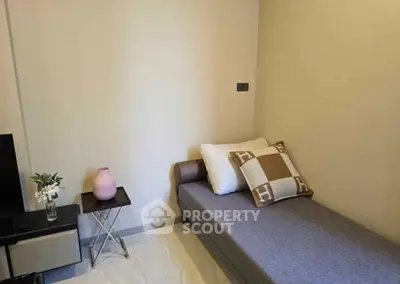 Cozy minimalist living room with modern decor and comfortable seating