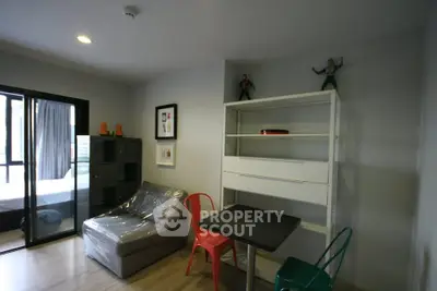 Modern apartment interior with stylish furniture and natural light