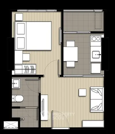  1 Bedroom Condo at Ideo O 2 บางนา-3