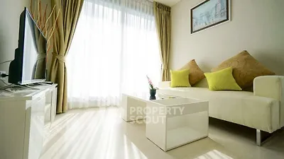 Bright and modern living room with elegant decor and natural light