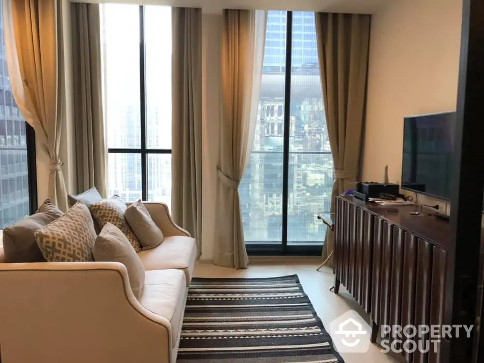 Fully Furnished 1 Bedroom Condo at Noble Ploenchit-1