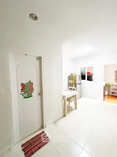 Bright and airy kitchen with modern appliances and charming decor