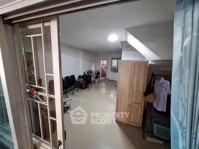 Spacious interior with open layout and modern furnishings in a cozy living area.