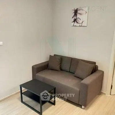 Fully Furnished 2 Bedrooms Condo at Fuse Sense Bangkae Livingroom